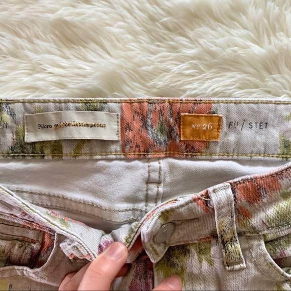 Pilcro and the Letterpress • fit stet floral jeans - Picture 3 of 8
